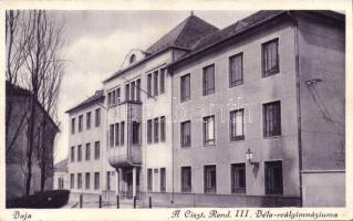 Baja Ciszterci rendi III. Béla reálgimnázium