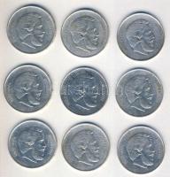 1947. 5Ft Ag (9x) "Kossuth" T:2,3 ph.