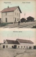 Nagyoroszi Vasútállomás és Hermina malom