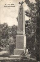 Egerlövő Hősök emlékoszlopa (EB)