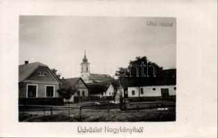 Nagykónyi templommal