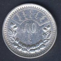 Mongólia 1925. 50M Ag T:2 apró ph.