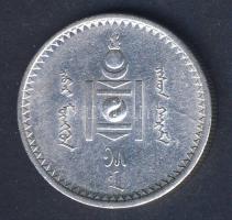 Mongólia 1925. 50M Ag T:2 apró ph