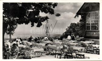 Budapest XII. Jánoshegyi vendéglő terasz