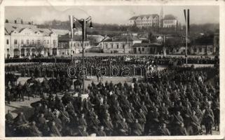 Léva entry of the Hungarian troops So.Stpl