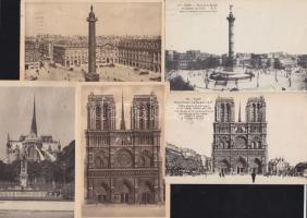 Párizs 5 db képeslap 1930