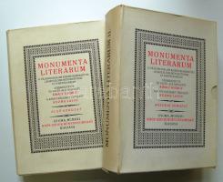 Monumenta literarum. (A világirodalom kisebb remekművei. Kner hasonmás kiadás A könyvdíszeket tervezte Kozma Lajos.) 1-2. sorozat, összesen 24 db Kner Izidor, Gyoma