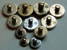 12 darabos súlykészlet - 1 dkg, 10g, 5g, 2g, 1g