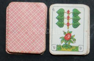 Miniatűr teljes magyar kártyapakli