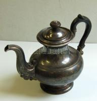 cca 1900 Conraetz Bécs. alpakka teáskanna (egy apró horpadás) / Tea-pot