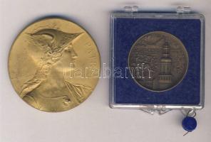 DN "Sopron" Br emlékérem plombált ÁPV plasztiktokban T:2 + "Food And Health-London 18...