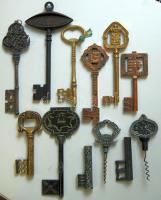 10 különböző díszkulcsból álló gyűjtemény / 10 art keys