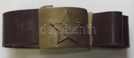 Szovjet katonai bőröv / Soviet military belt