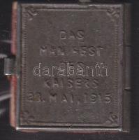 1914 Ferenc József beszéde Népeimhez címmel azt I. világháború kitörésének előestéjén minikönyv form...