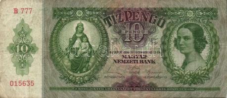 Kis pengő, forint tétel: 1930. 20Ft (2x) 1936. 10P (3x) + 1944. 20P Vörös Hadsereg" 1945. 500P + 100.000P (3x) + 100.000MP + 10.000BP + 100.000BP + 1984-92. 100Ft (5x) T:III,III- összesen 18db