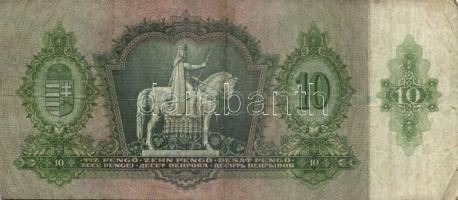 Kis pengő, forint tétel: 1930. 20Ft (2x) 1936. 10P (3x) + 1944. 20P Vörös Hadsereg" 1945. 500P ...