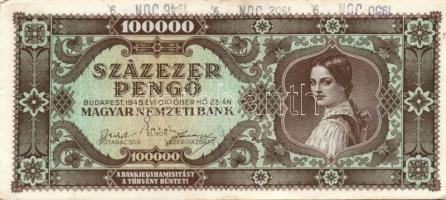 Kis pengő, forint tétel: 1930. 20Ft (2x) 1936. 10P (3x) + 1944. 20P Vörös Hadsereg" 1945. 500P ...