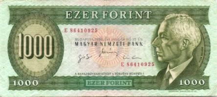 1996. 1000Ft "E" (2x) T:III