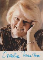 Csala Zsuzsa dedikált fotó