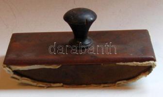 Régi nagyméretű tinta itató tapper 16x8 cm