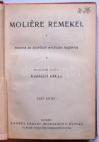 Remekírók Képes Könyvtára: Moliére remekei I. Lampel Róbert (Wodianer F. és fiai) CS. és Kir. Könyvk...