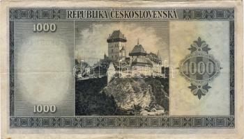 Csehszlovákia 1945 1000K T:II