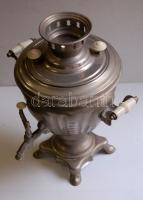 Antik orosz elektromos szamovár 33 cm zsinórral