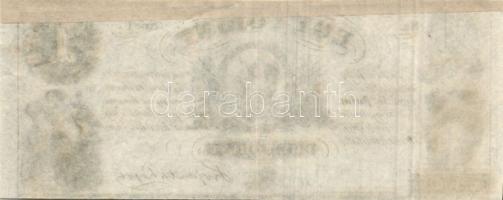 Emigrációs "Kossuth-bankó" 18.. 1Ft "Sor C." T:II javítva