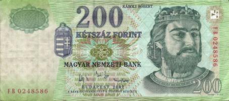 1969. 500Ft T:III + 2000. 2000Ft "Millenium" T:IV + 2007. 200Ft T:III