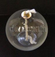 3 db gömb formájú olajmécses bontatlan dobozban