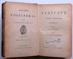 Kisfaludy-társaság: Moliére vígjátékai I.-II.: Tartuffe, Dandin György ford.: Kazinczy Gábor, Athena...