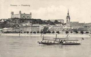 Pozsony with SS Frigyes