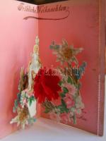 7 db vegyes futott, régi képeslap - nagyrészt külföldi városképek, illetve egy mechanikus üdvözlőlap / 7 mixed cards