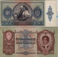 1932-41 20P + 50P T:I