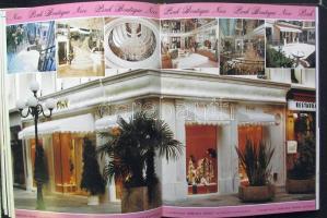 1987 Paris Guest Guide - Párizs idegenforgalmi útmutató, rengeteg reklámmal, divatképpel, igényes ke...