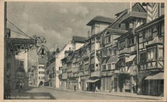 22 db régi külföldi városképes lap, közte sok német / 22 foreign cards