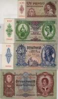 1932-41 5P, 10P, 20P, 50P 4 klf. db T:I