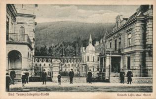 Trencsénteplic-fürdő Kossuth street, Divald & Monostory