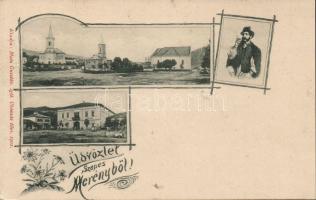 Merény with Hotel Szarvas and folklore