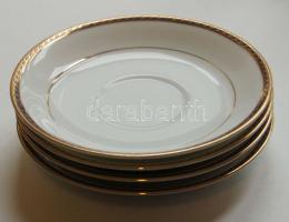 A Delta Airlines amerikai légitársaság számára készült 4 db porcelán kistányér / 4 pcs chinaware plates desingned exclusively for Delta Airlines