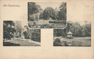 Kistapolcsány with castle