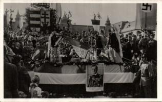 Nagyvárad entry of the Hungarian troops, Horthy, photo