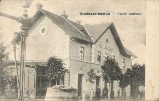 Dicsőszentmárton railway station (EB)