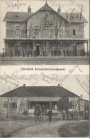 Kenyérmezőmajor with railway station