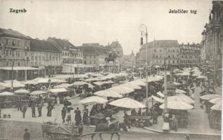 Zagreb Jelacic square (cut)