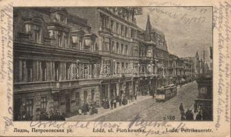 Lodz Piotrkowska street