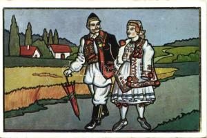 Peasants of Croatia s: Latisev