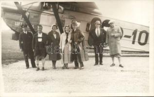 Aeroplane in München, photo