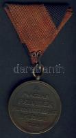 1938 "Felvidék felszabadítása - II. Rákóczi Ferenc" Br emlékérem szalaggal T:2