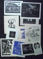 1932-1966 12 db klf Ex Libris, közte Nagy Lajosé